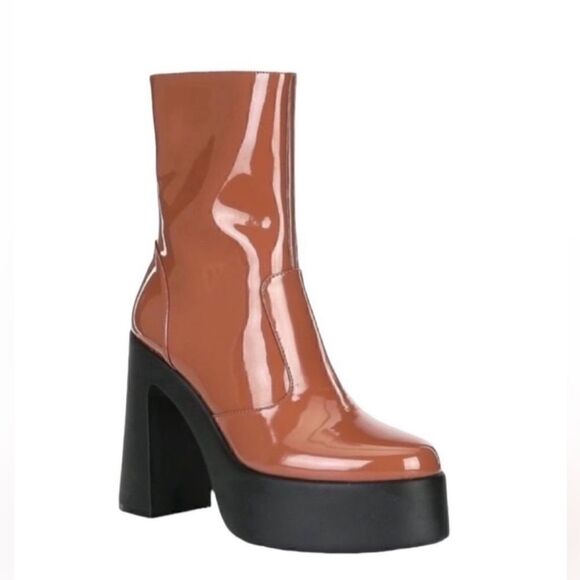 Gianni Bini Mid-ankle Brown Boots(Size 9.5) - Picture 2 of 7